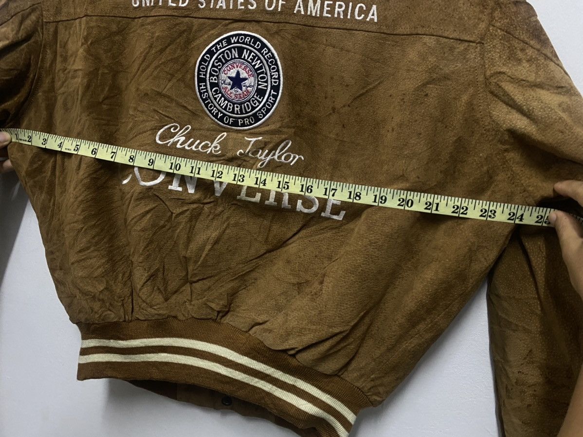 Converse VTG Leather Converse Bomber Suede Jacket Size US L / EU 52-54 / 3 - 13 Thumbnail