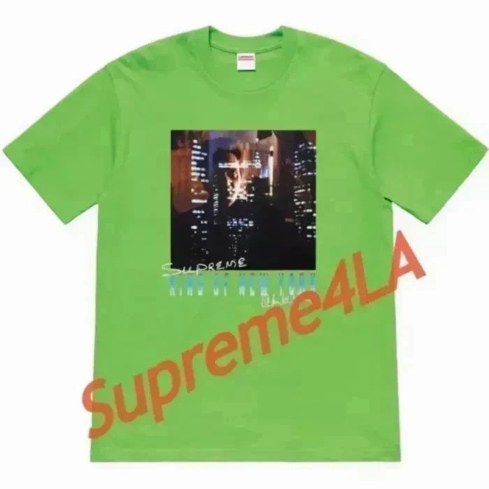 Supreme Christopher Walken King Of New York Tee Green M