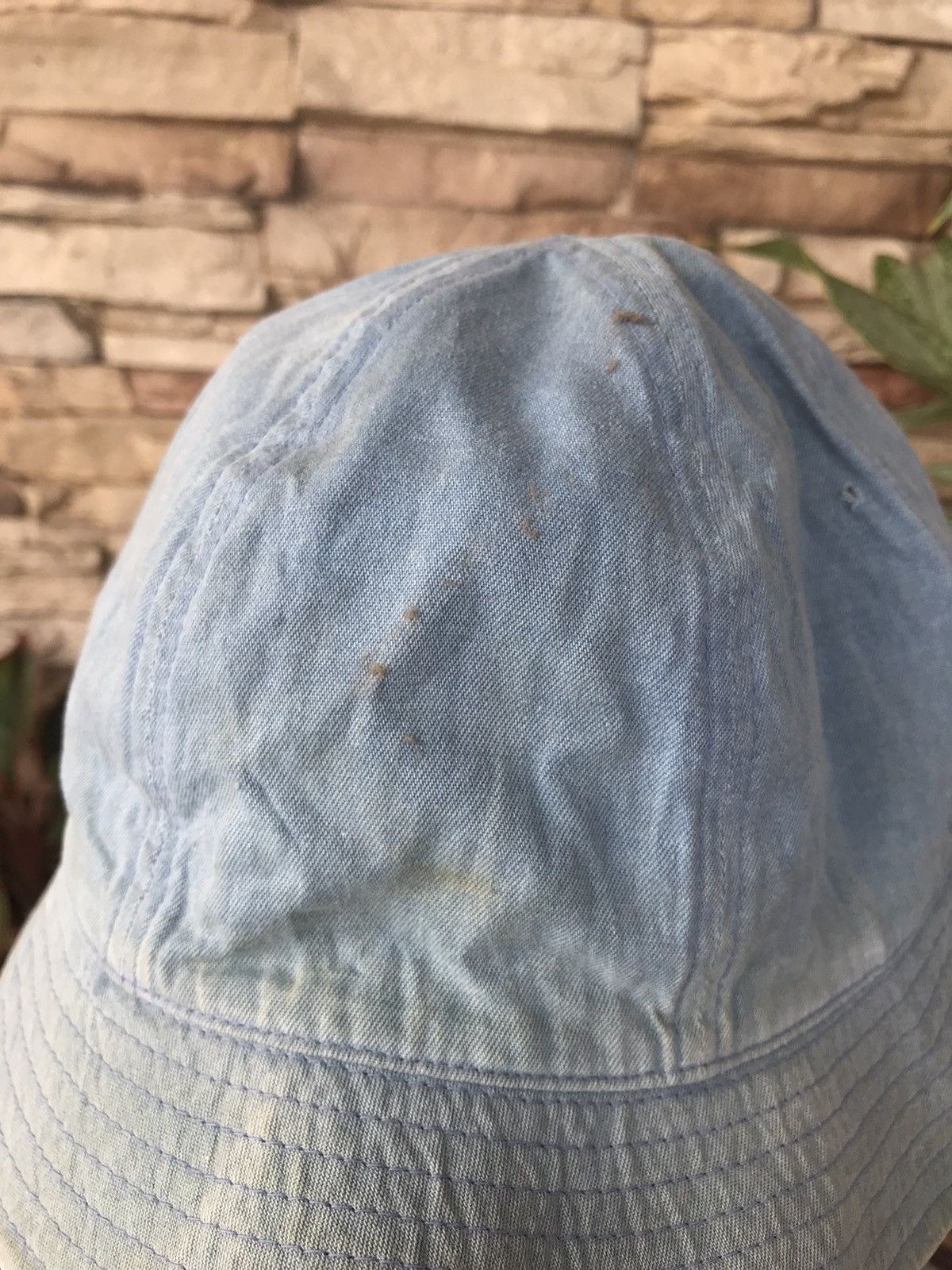 Vintage Vintage Elle Denim Bucket Hat Size ONE SIZE - 5 Thumbnail