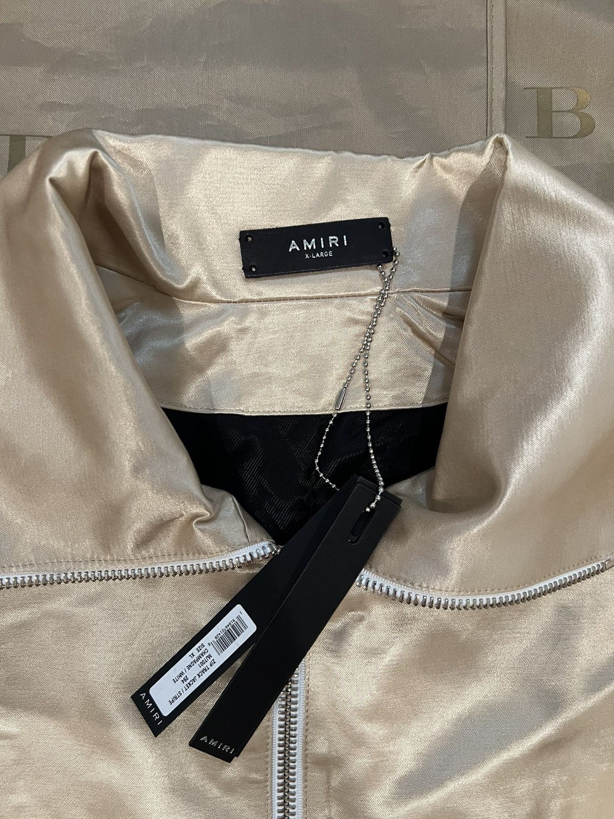Amiri AMIRI Side Stripe Track Jacket size XL $2400 Size US XL / EU 56 / 4 - 2 Thumbnail