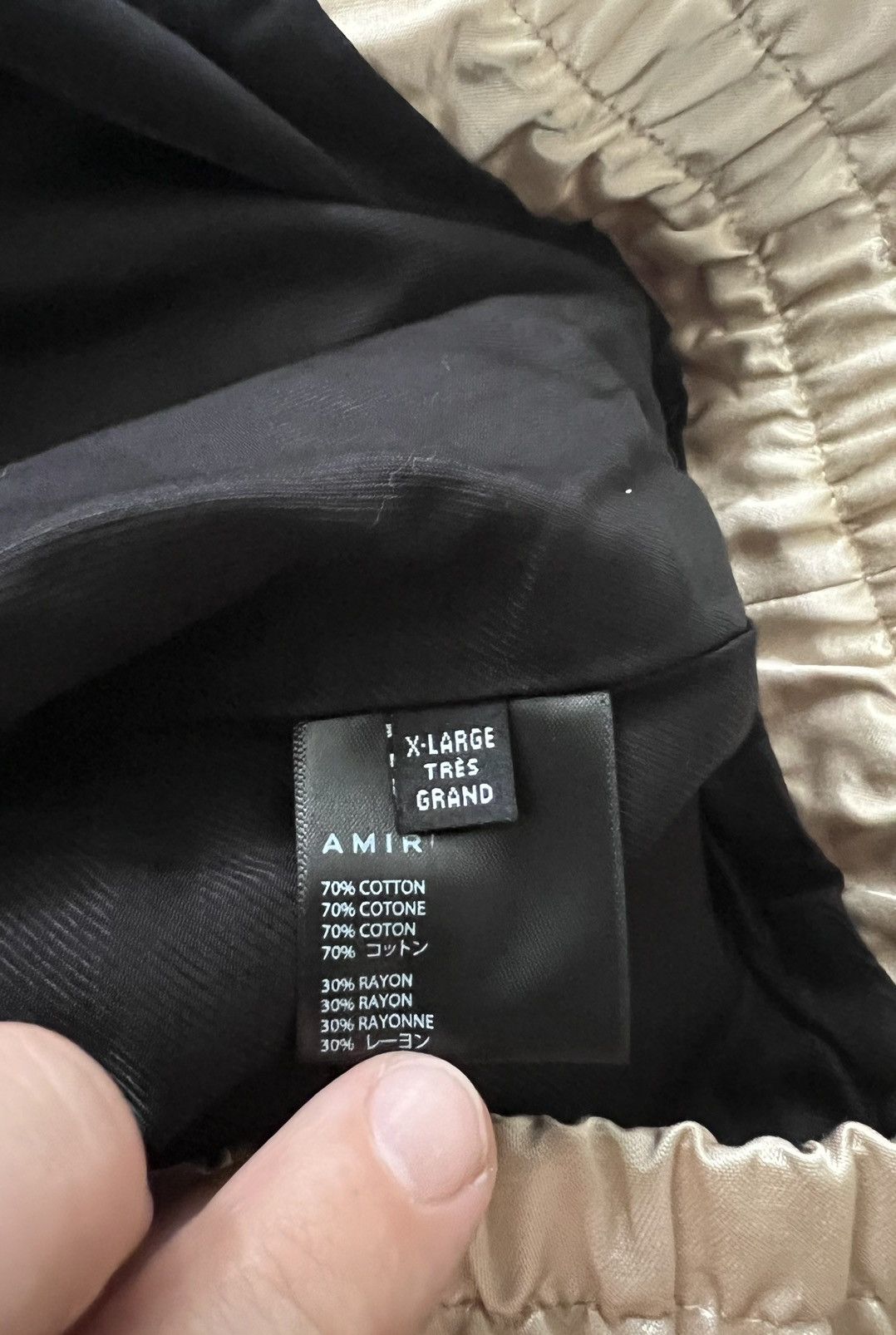 Amiri AMIRI Side Stripe Track Jacket size XL $2400 Size US XL / EU 56 / 4 - 7 Thumbnail