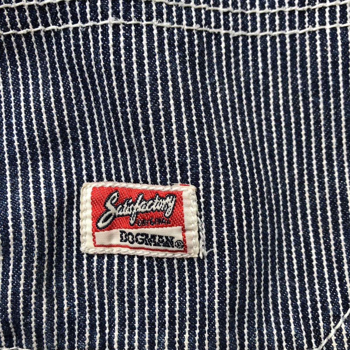 Japanese Brand × Vintage 🔥Rare🔥Japanese Dogman Hickory Workwear Styles Bushpants Size US 30 / EU 46 - 12 Thumbnail