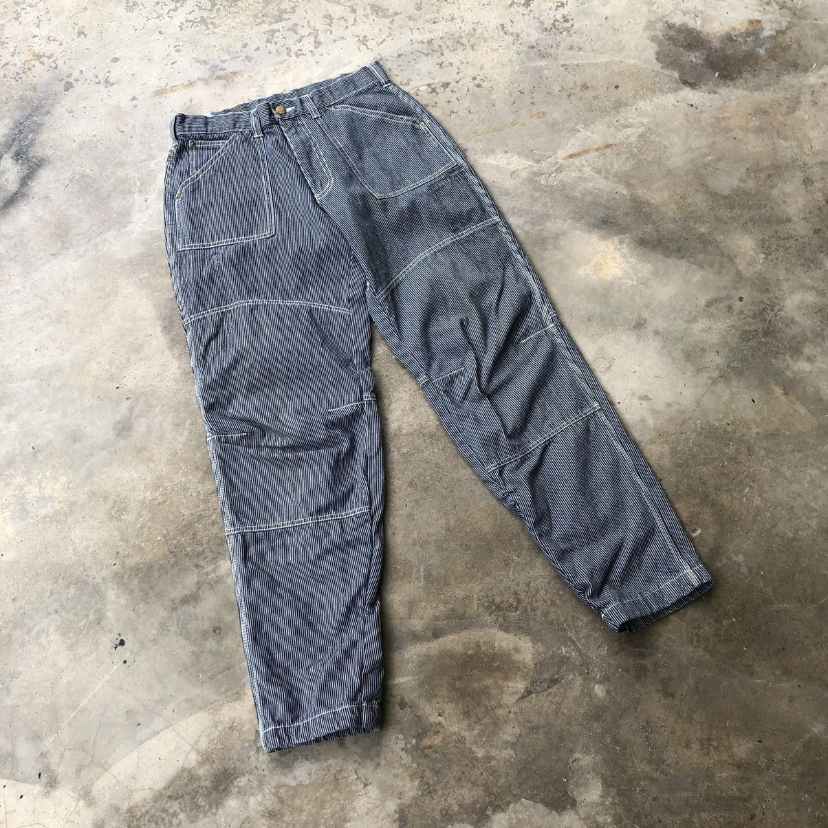 Japanese Brand × Vintage 🔥Rare🔥Japanese Dogman Hickory Workwear Styles Bushpants Size US 30 / EU 46 - 1 Thumbnail