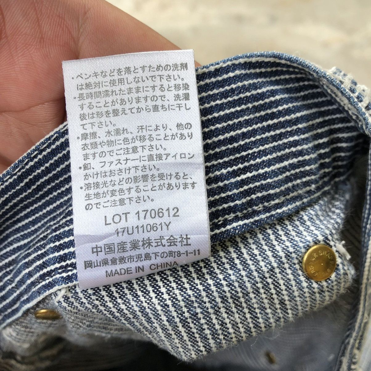 Japanese Brand × Vintage 🔥Rare🔥Japanese Dogman Hickory Workwear Styles Bushpants Size US 30 / EU 46 - 17 Thumbnail