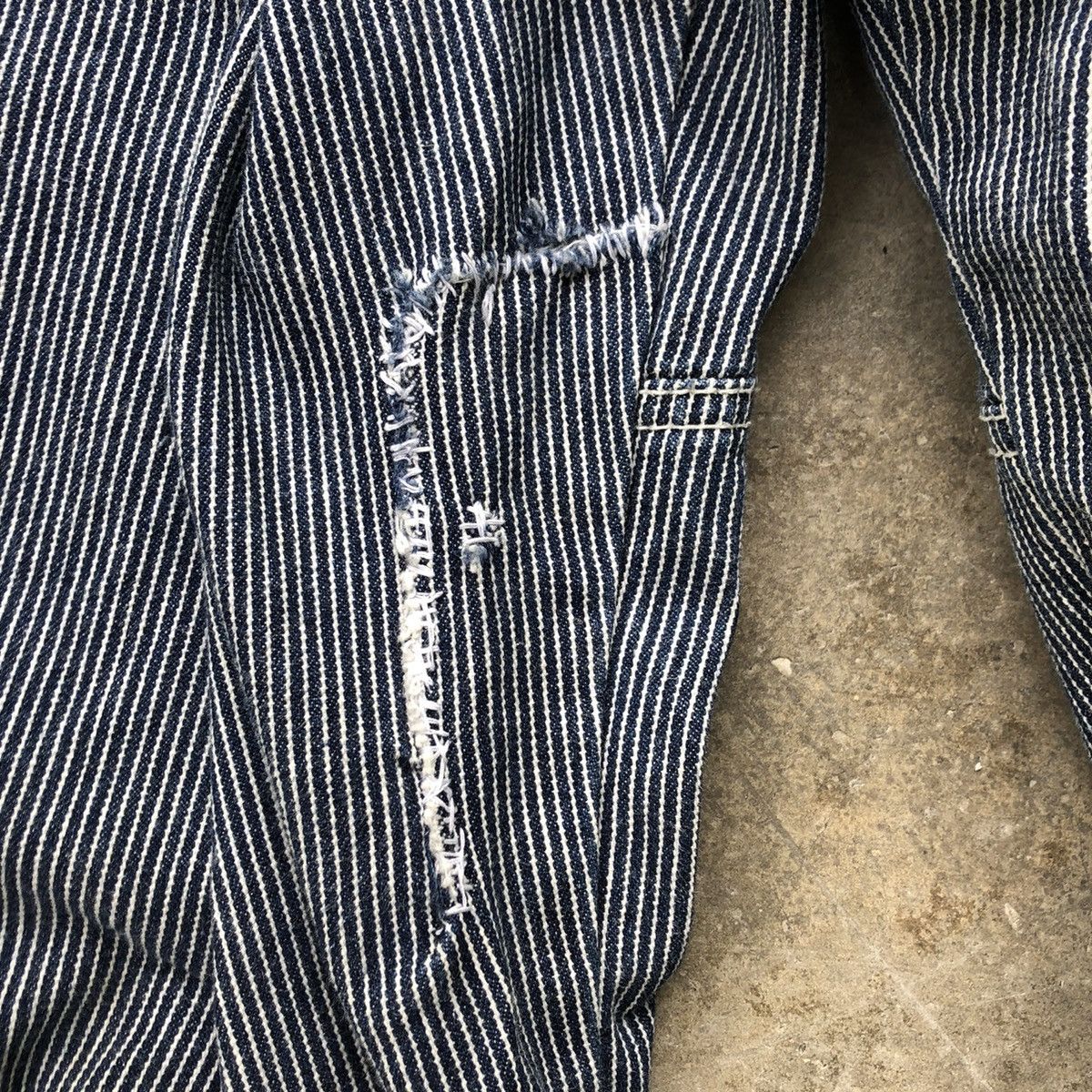 Japanese Brand × Vintage 🔥Rare🔥Japanese Dogman Hickory Workwear Styles Bushpants Size US 30 / EU 46 - 10 Thumbnail