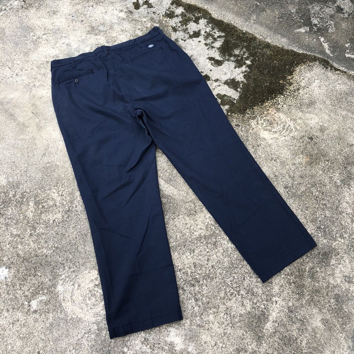 Dickies × Vintage Rare Vintage Dickies Blue Navy Cargo Worker Casual Pants Size US 38 / EU 54 - 5 Thumbnail