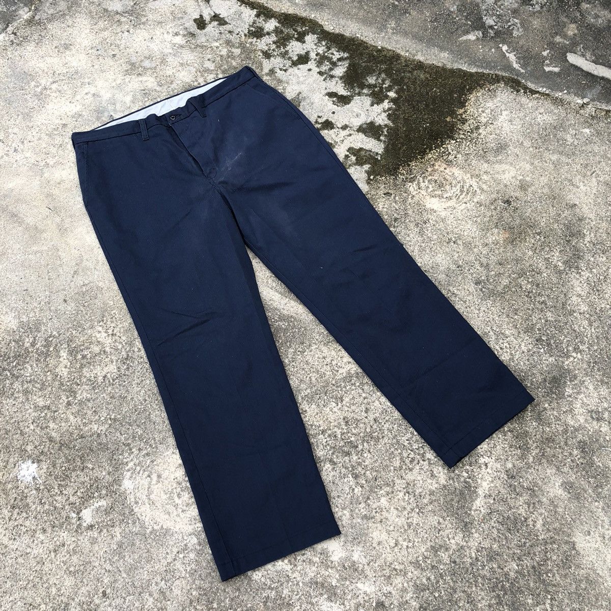 Dickies × Vintage Rare Vintage Dickies Blue Navy Cargo Worker Casual Pants Size US 38 / EU 54 - 1 Thumbnail