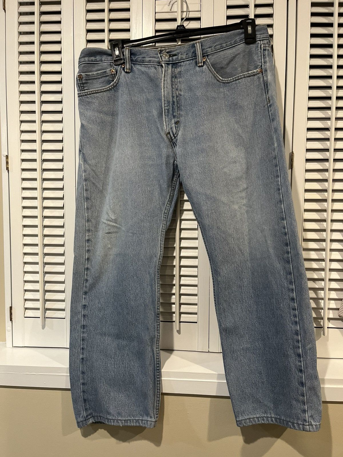 Levi's Y2k Levi 505 Lightwash Jeans Size US L / EU 52-54 / 3 - 1 Thumbnail