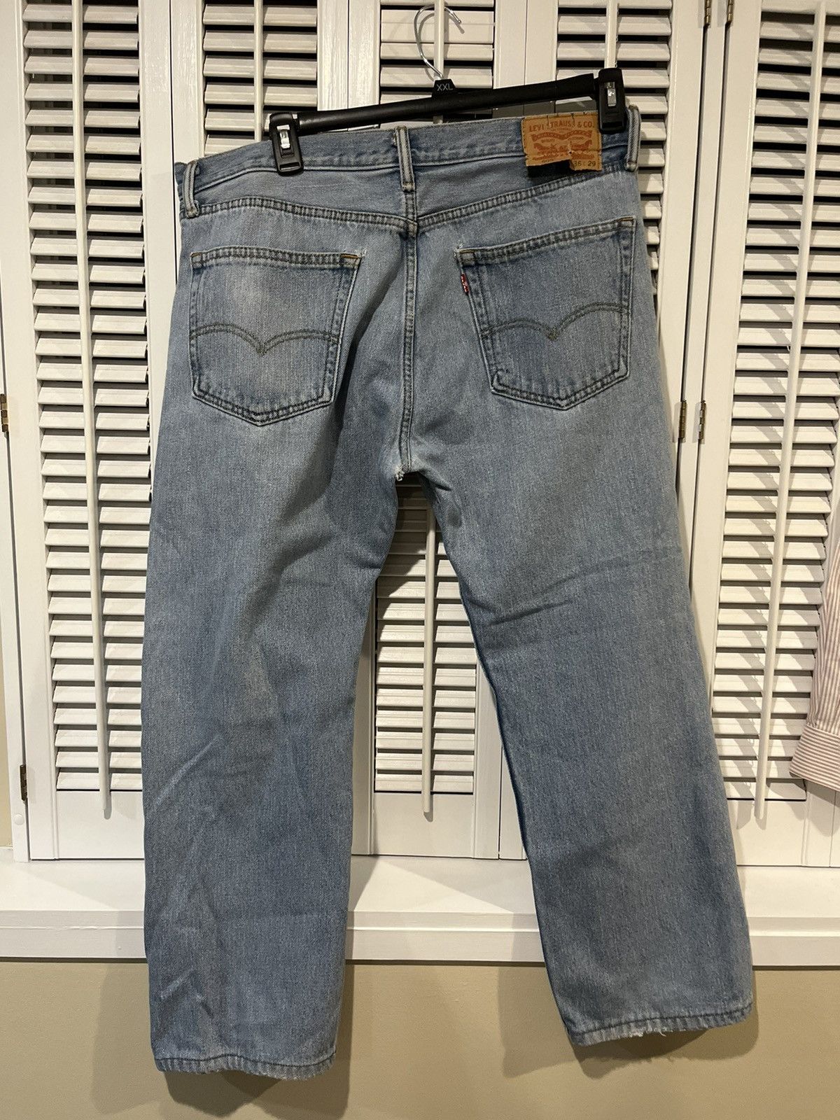 Levi's Y2k Levi 505 Lightwash Jeans Size US L / EU 52-54 / 3 - 2 Thumbnail