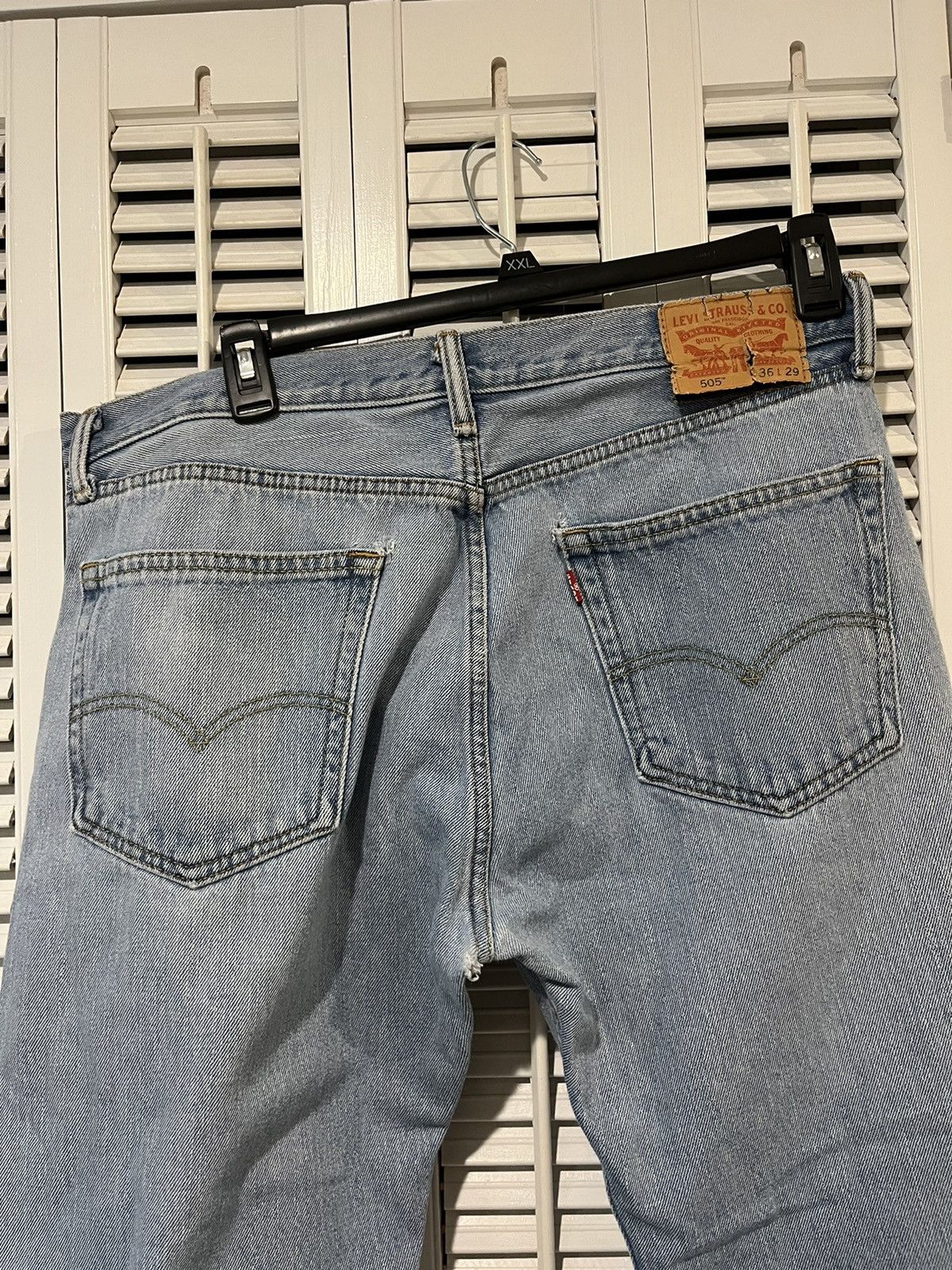 Levi's Y2k Levi 505 Lightwash Jeans Size US L / EU 52-54 / 3 - 3 Thumbnail