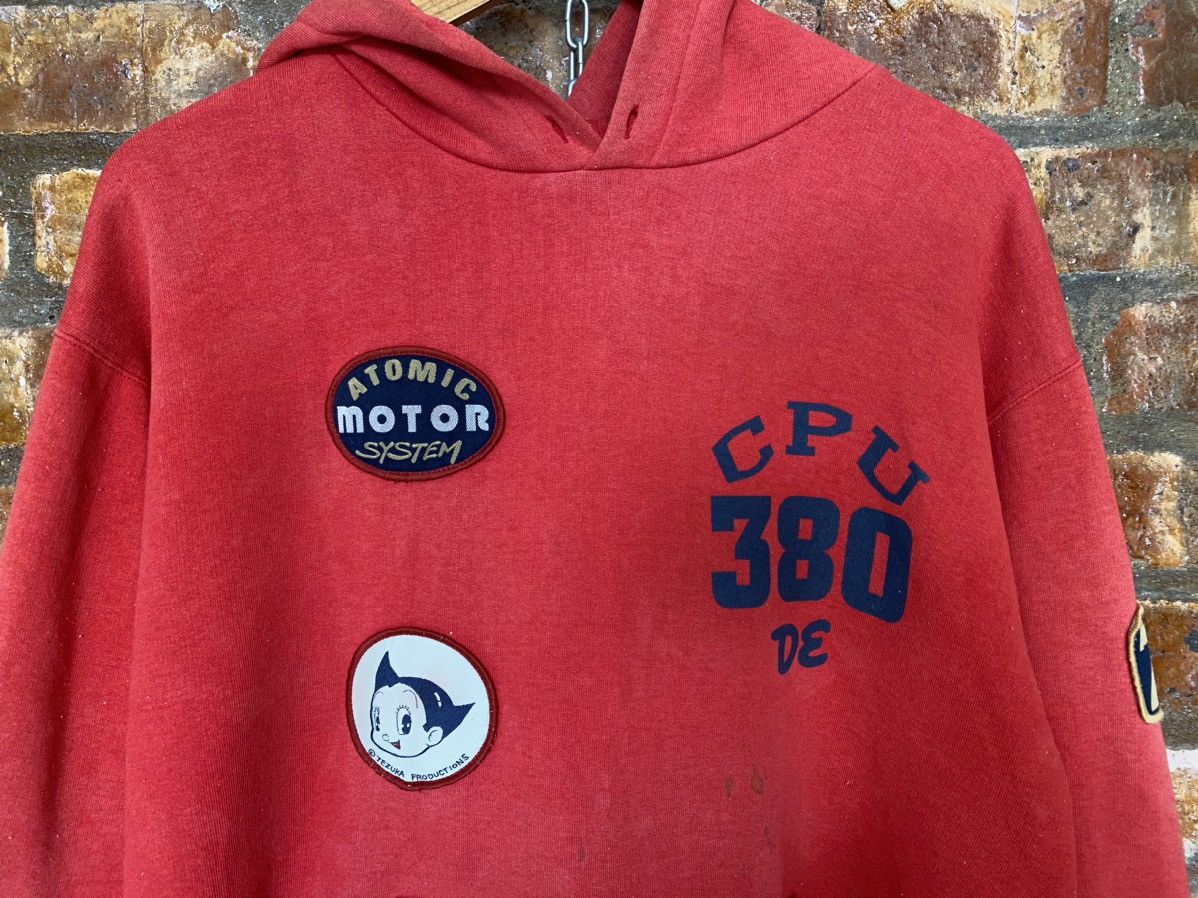 Anime 90s ASTRO BOY mechanic Racing patch hoodie Size US L / EU 52-54 / 3 - 4 Thumbnail