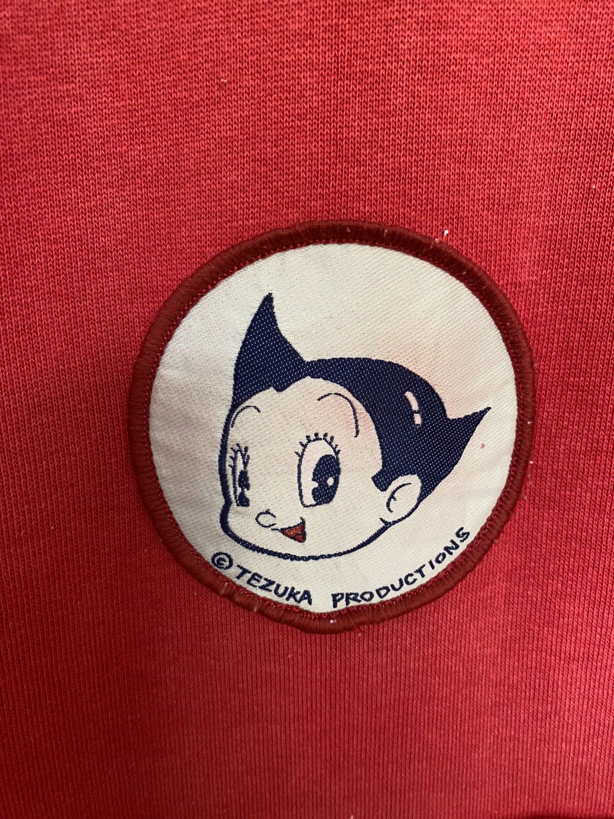 Anime 90s ASTRO BOY mechanic Racing patch hoodie Size US L / EU 52-54 / 3 - 7 Thumbnail