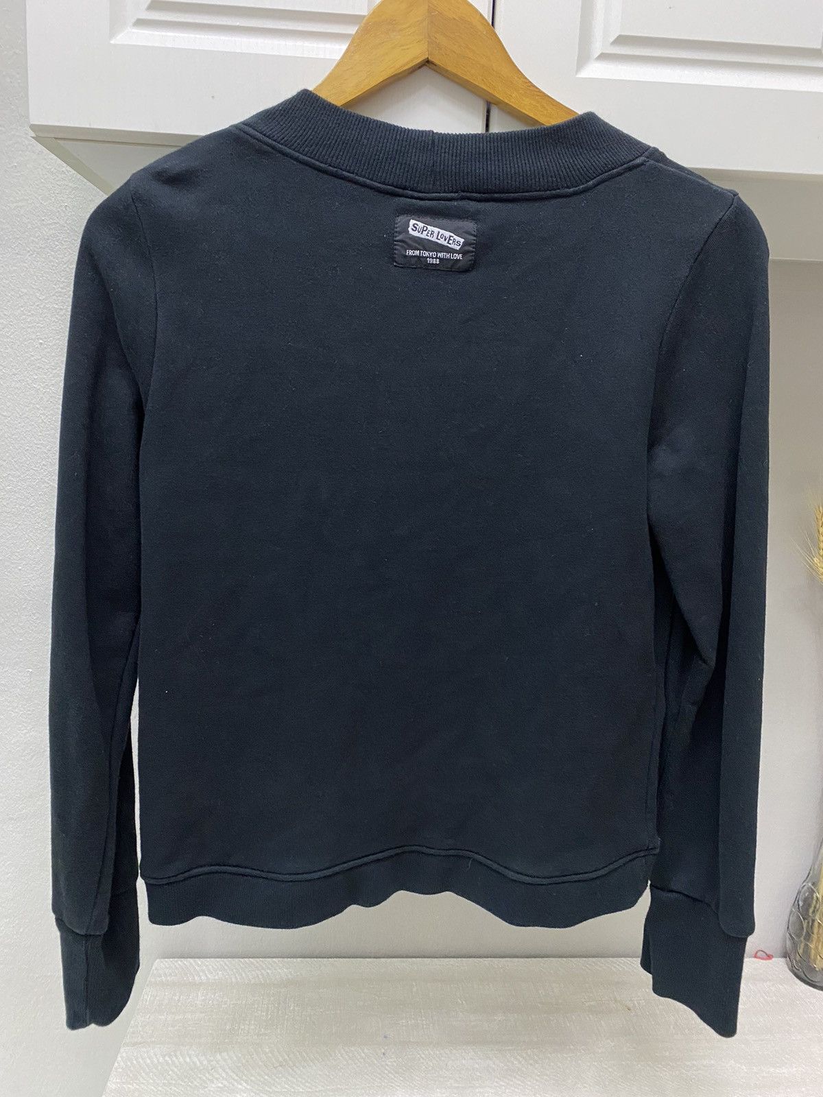Super Lovers Vtg SUPERLOVER studs sweat cardigan Size S / US 4 / IT 40 - 5 Thumbnail