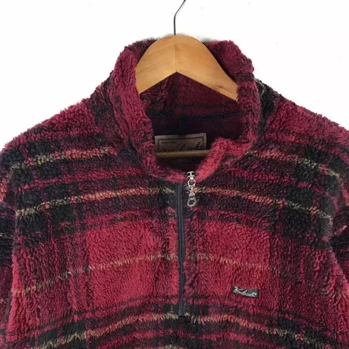 Woolrich Woolen Mills Vintage 80s WOOLRICH USA Rugged Outdoorwear Red Half Zipper Size US L / EU 52-54 / 3 - 2 Thumbnail