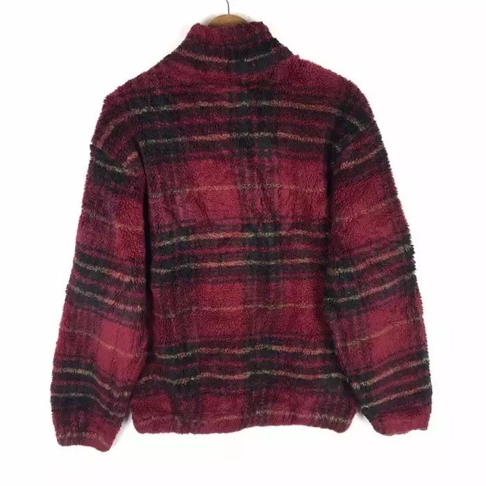 Woolrich Woolen Mills Vintage 80s WOOLRICH USA Rugged Outdoorwear Red Half Zipper Size US L / EU 52-54 / 3 - 5 Thumbnail
