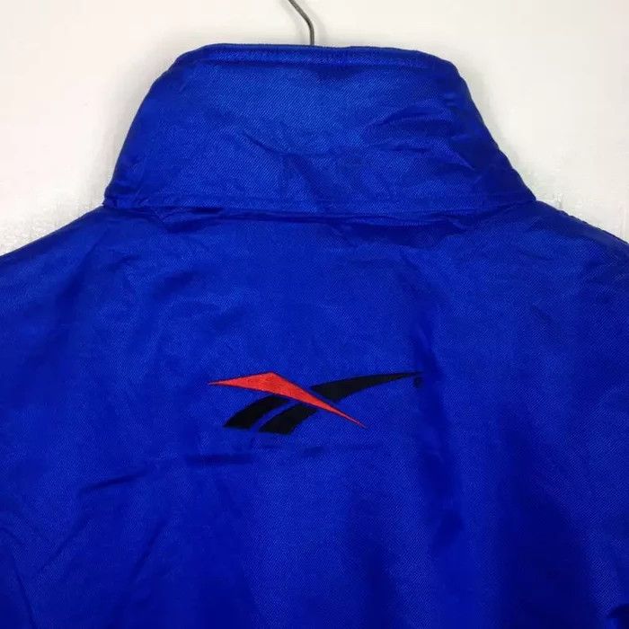 Reebok Vintage 90s REEBOK SPORT Embroidered Blue Sweater Jacket Size US M / EU 48-50 / 2 - 6 Thumbnail