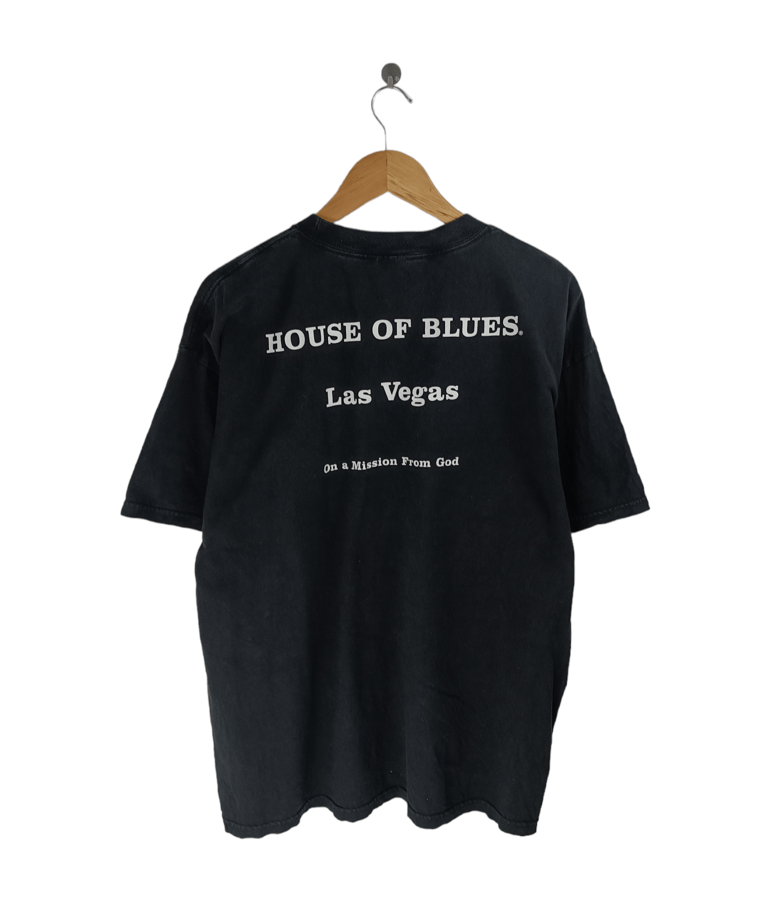 Band Tees THRASHED FADED VINTAGE THE BLUES BROTHER HOUSE O BLUES VEGAS Size US L / EU 52-54 / 3 - 2 Thumbnail
