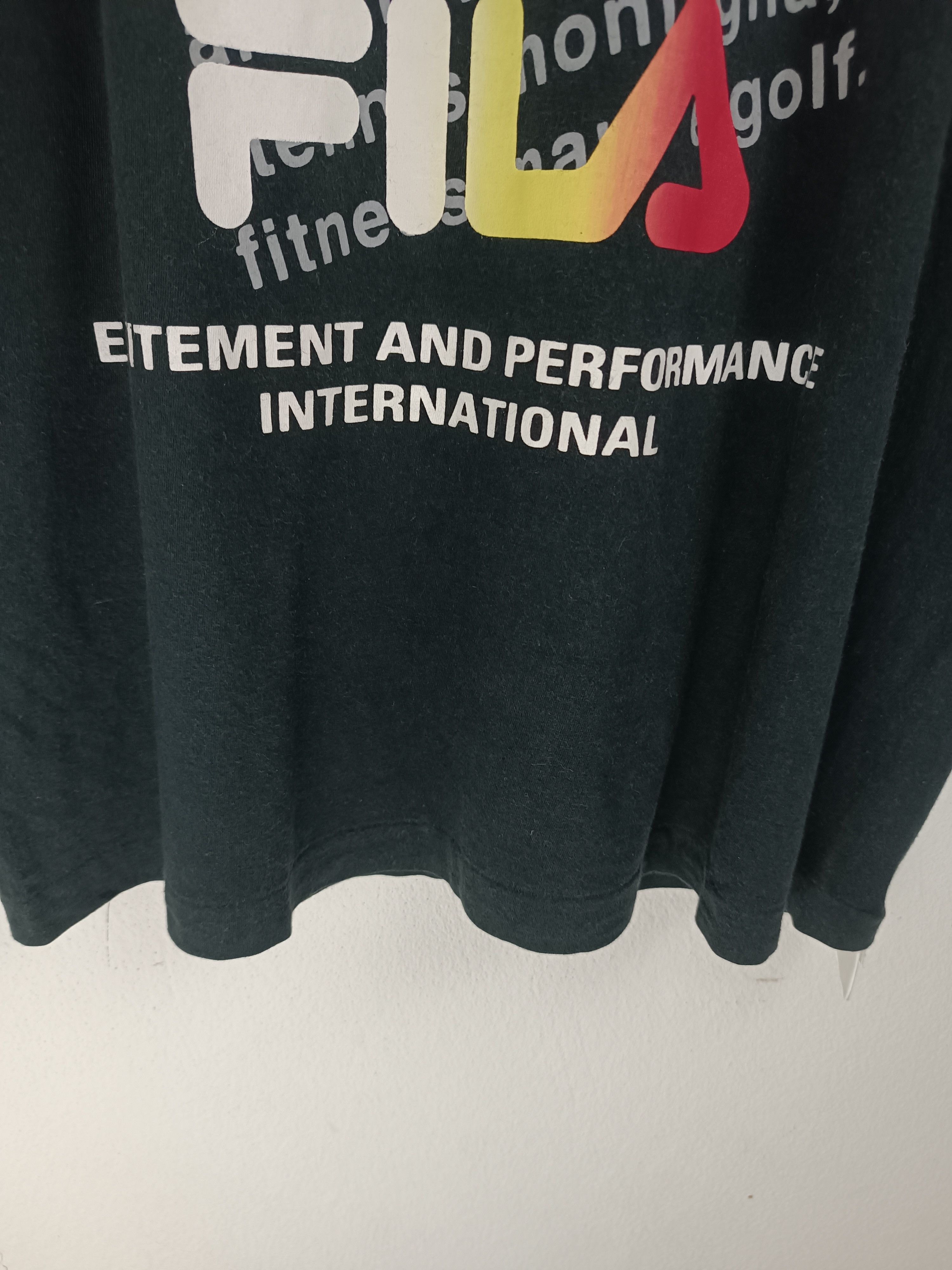 Fila VINTAGE 90'S FILA BIELLA ITALIA SPORTS TEE Size US M / EU 48-50 / 2 - 7 Thumbnail