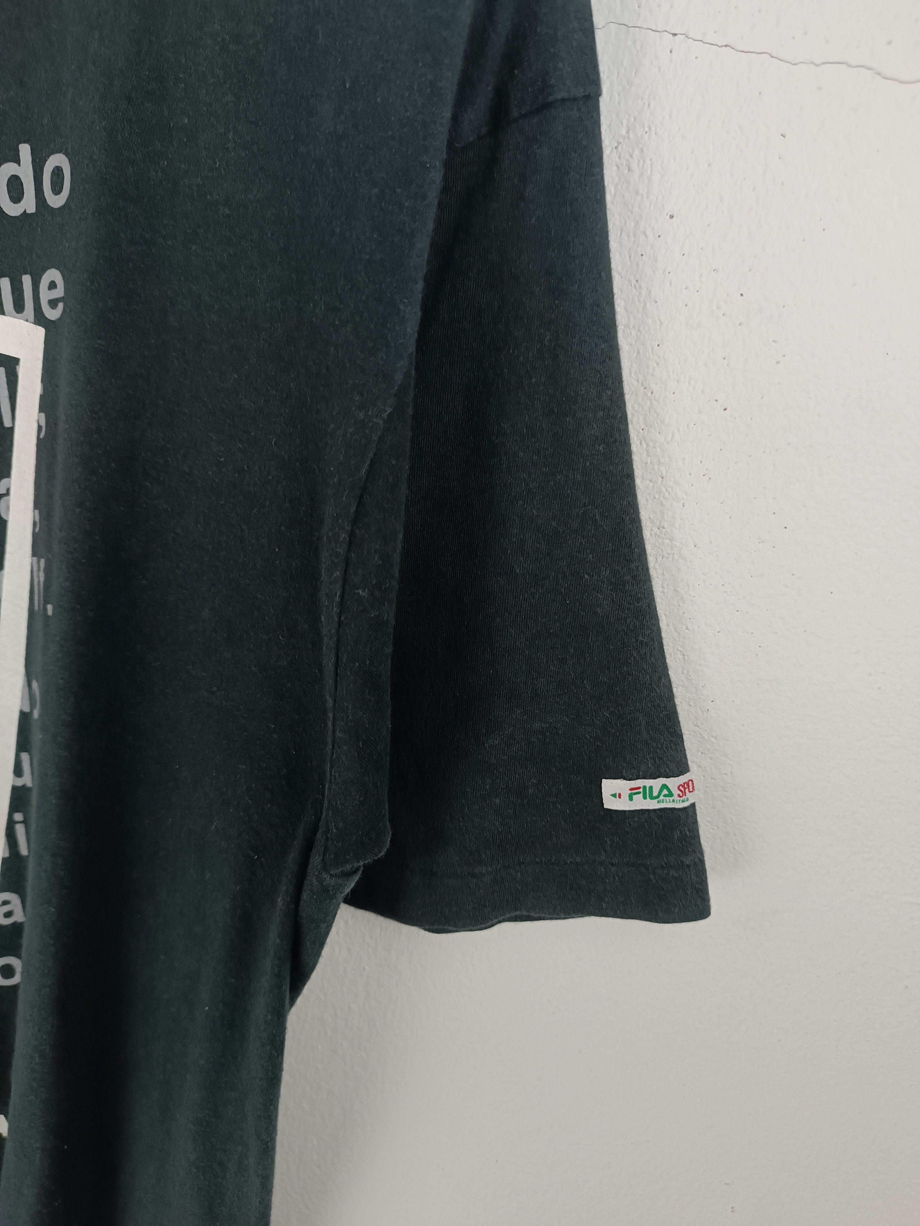 Fila VINTAGE 90'S FILA BIELLA ITALIA SPORTS TEE Size US M / EU 48-50 / 2 - 6 Thumbnail