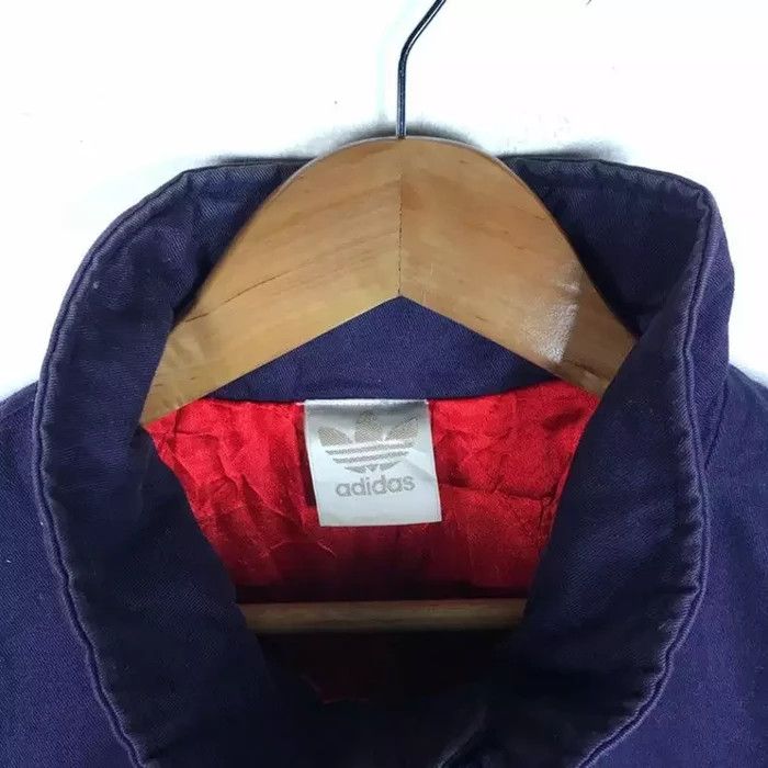 Adidas Vintage 90s ADIDAS SPELLOUT Embroidered Blue Cotton Jean Size US XL / EU 56 / 4 - 4 Thumbnail