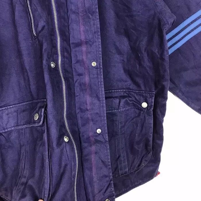 Adidas Vintage 90s ADIDAS SPELLOUT Embroidered Blue Cotton Jean Size US XL / EU 56 / 4 - 7 Thumbnail