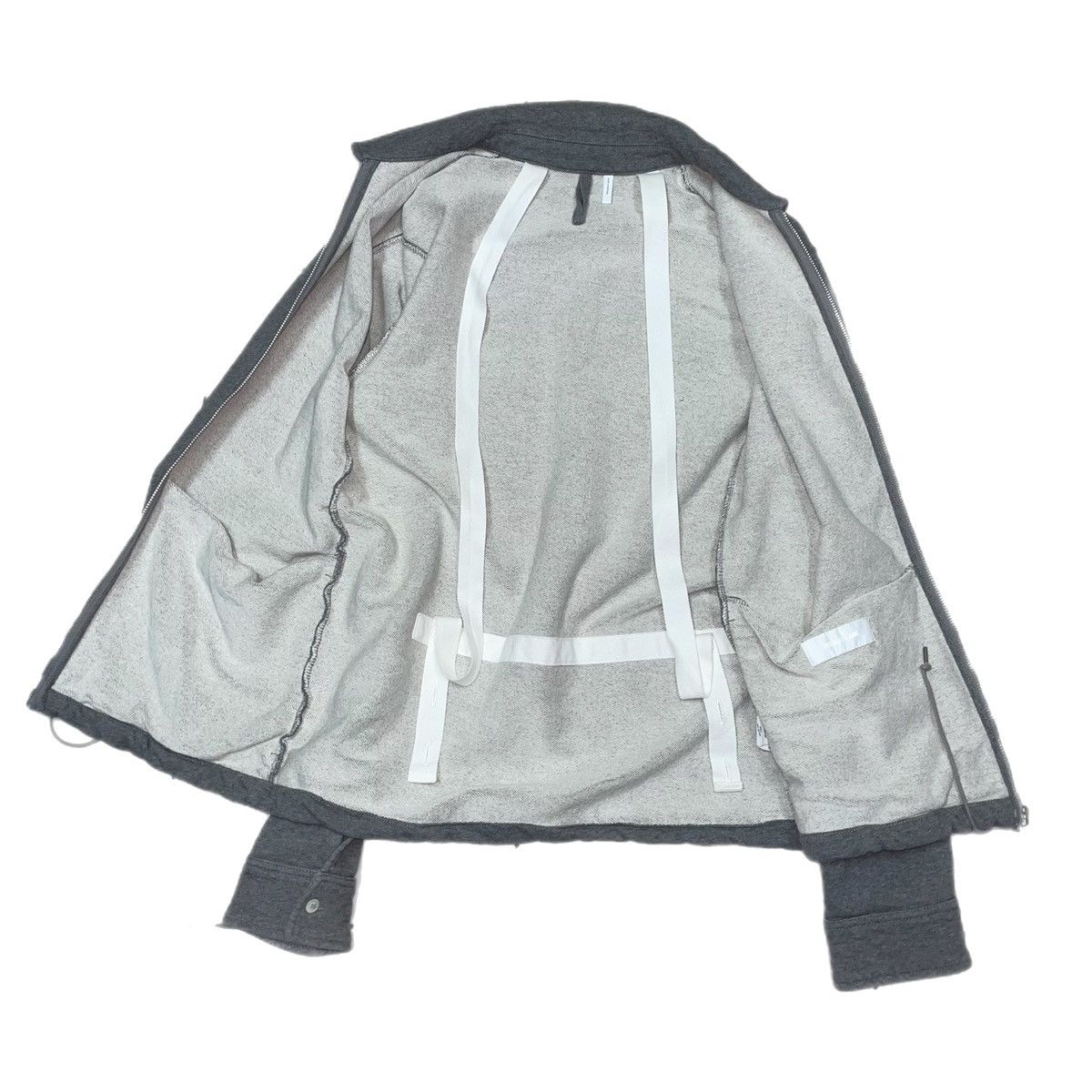 Helmut Lang Helmut Lang Bondage Backpack Zip Up Og Cotton Jacket Size US M / EU 48-50 / 2 - 1 Thumbnail
