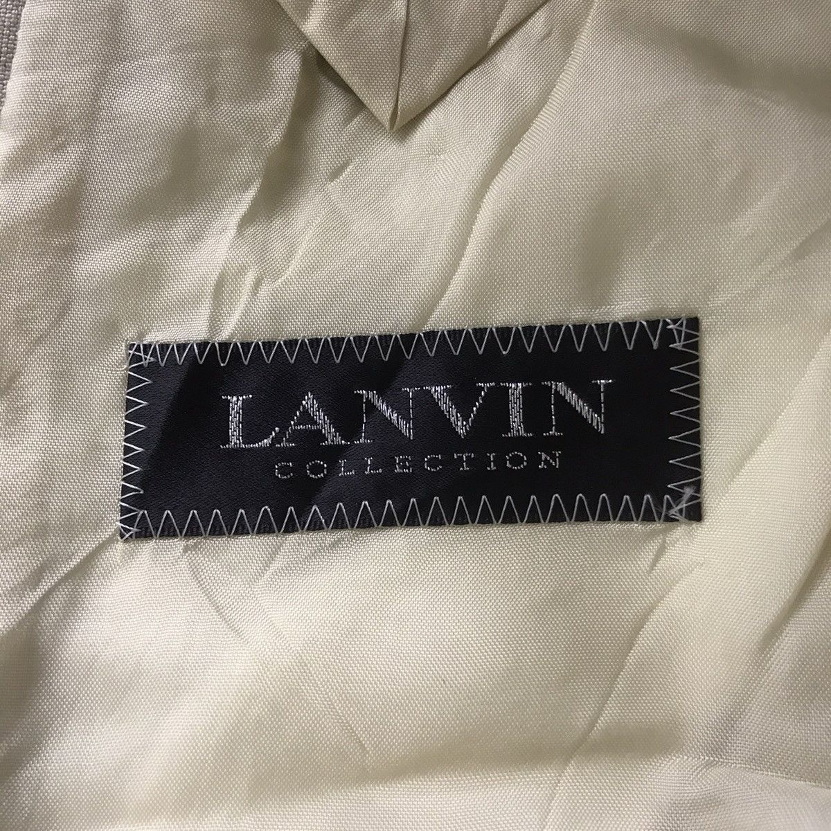 Lanvin LANVIN PARIS Cream Blazer Coat Jacket Size US S / EU 44-46 / 1 - 4 Thumbnail
