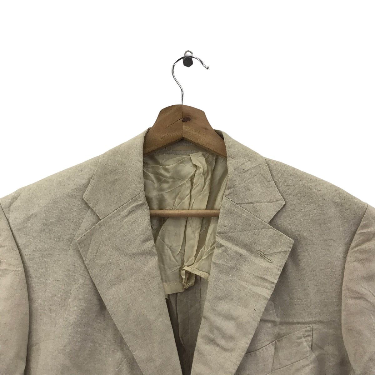 Lanvin LANVIN PARIS Cream Blazer Coat Jacket Size US S / EU 44-46 / 1 - 2 Thumbnail