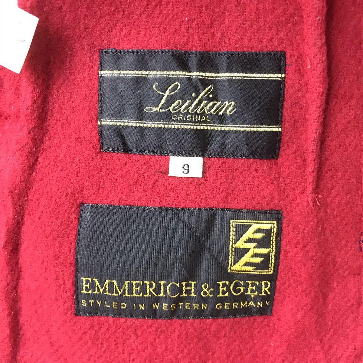 Vintage Vintage EMMERICH & EGER LEILIAN ORIGINAL Wool Blazer Jacket Size US XS / EU 42 / 0 - 9 Thumbnail