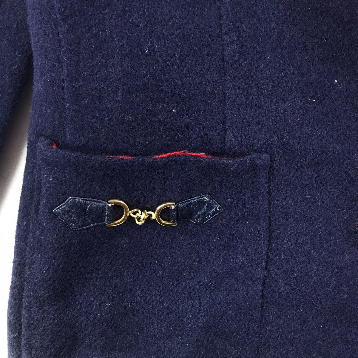 Vintage Vintage EMMERICH & EGER LEILIAN ORIGINAL Wool Blazer Jacket Size US XS / EU 42 / 0 - 6 Thumbnail
