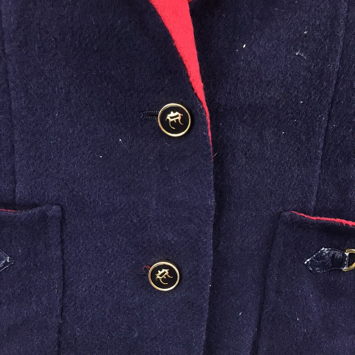 Vintage Vintage EMMERICH & EGER LEILIAN ORIGINAL Wool Blazer Jacket Size US XS / EU 42 / 0 - 3 Thumbnail