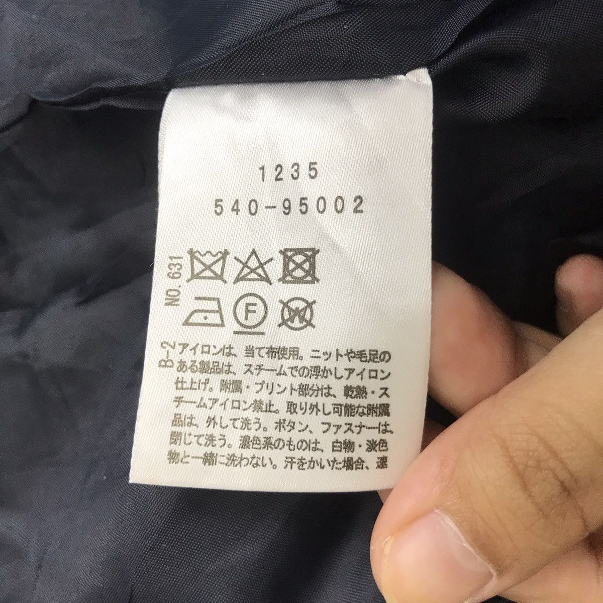 Japanese Brand 3CAN4ON Japanese Brand Wool Navy Coat Size US XS / EU 42 / 0 - 5 Thumbnail