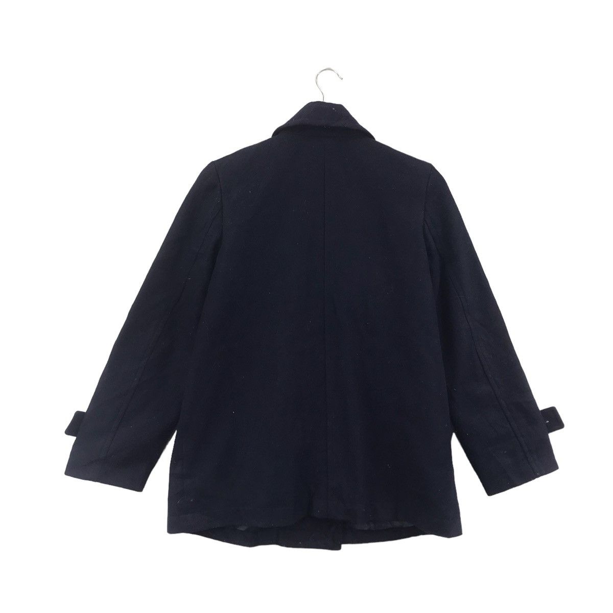 Japanese Brand 3CAN4ON Japanese Brand Wool Navy Coat Size US XS / EU 42 / 0 - 7 Thumbnail