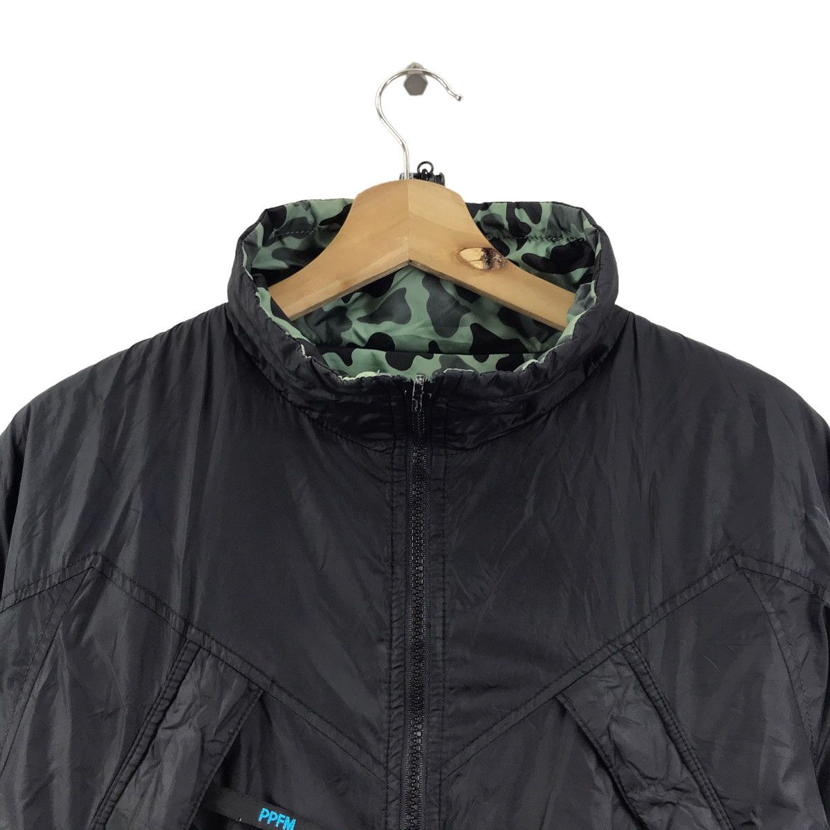 PPFM PPFM Japanese Punk Brand Camouflage Reversible Bomber Jacket Size US XL / EU 56 / 4 - 7 Thumbnail