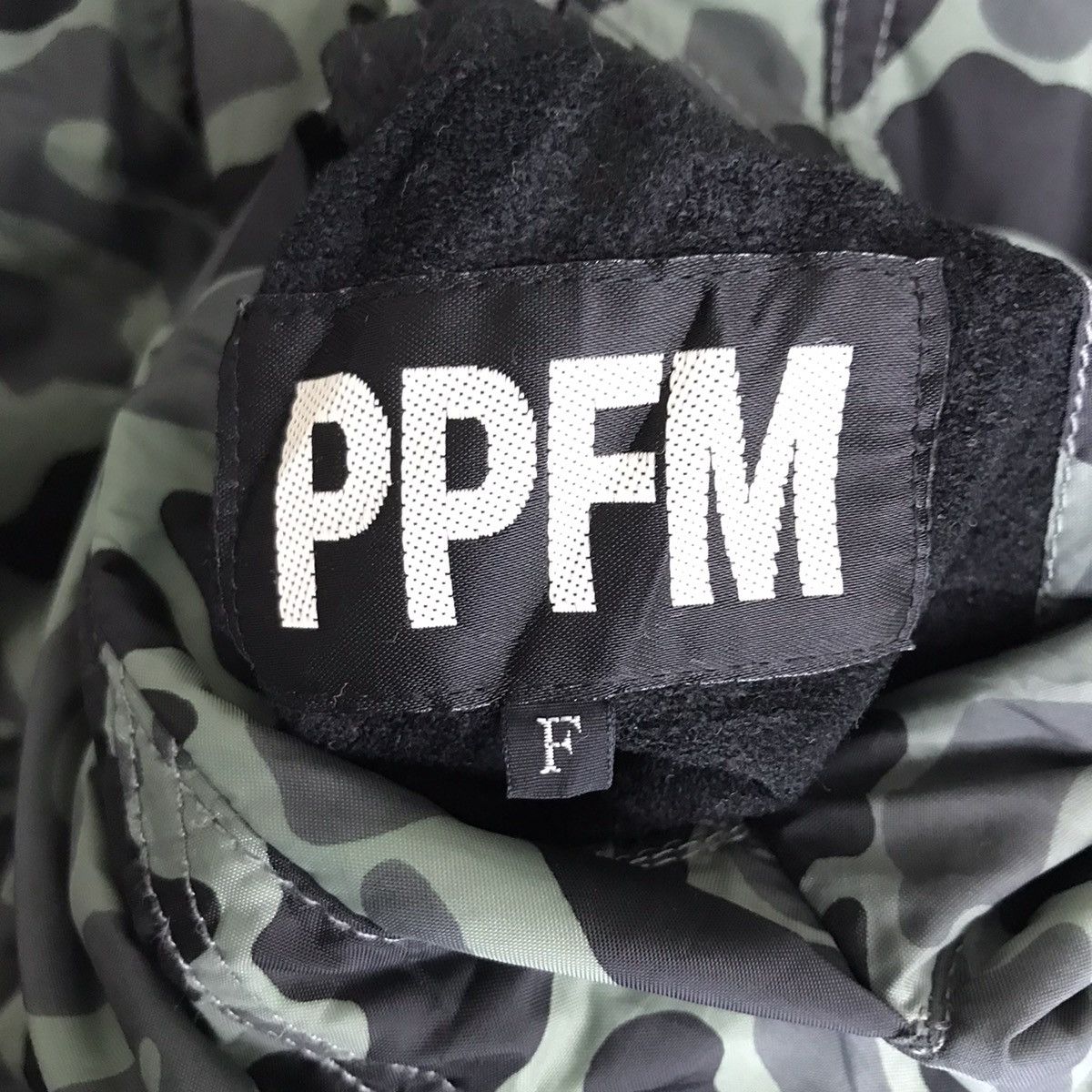 PPFM PPFM Japanese Punk Brand Camouflage Reversible Bomber Jacket Size US XL / EU 56 / 4 - 12 Thumbnail