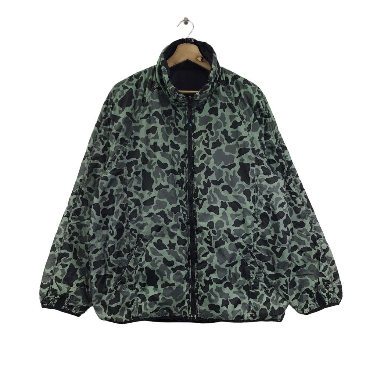 PPFM PPFM Japanese Punk Brand Camouflage Reversible Bomber Jacket Size US XL / EU 56 / 4 - 1 Thumbnail