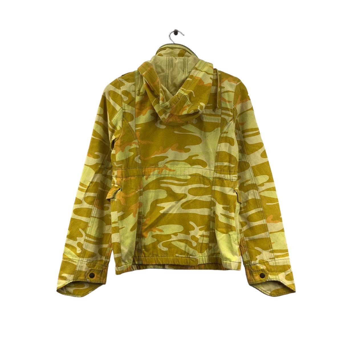 Vintage ARMY BRAT LDS Army Camouflage Yellow Parka Hoodie Jacket Size US XS / EU 42 / 0 - 7 Thumbnail
