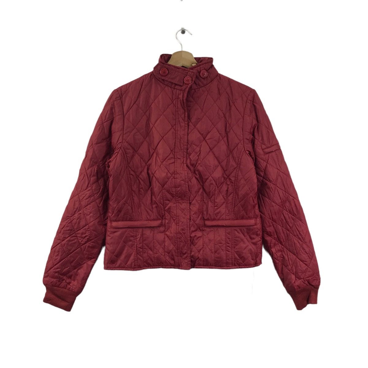 L.L. Bean LL BEAN USA Red Quilted Bomber Jacket Size US XS / EU 42 / 0 - 1 Thumbnail
