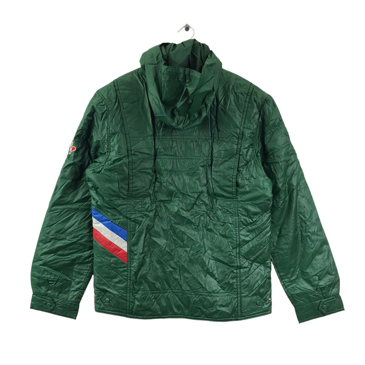 Vintage Vintage FUSALP SKI France Designer Hooded Green BomberJacket Size US L / EU 52-54 / 3 - 9 Thumbnail