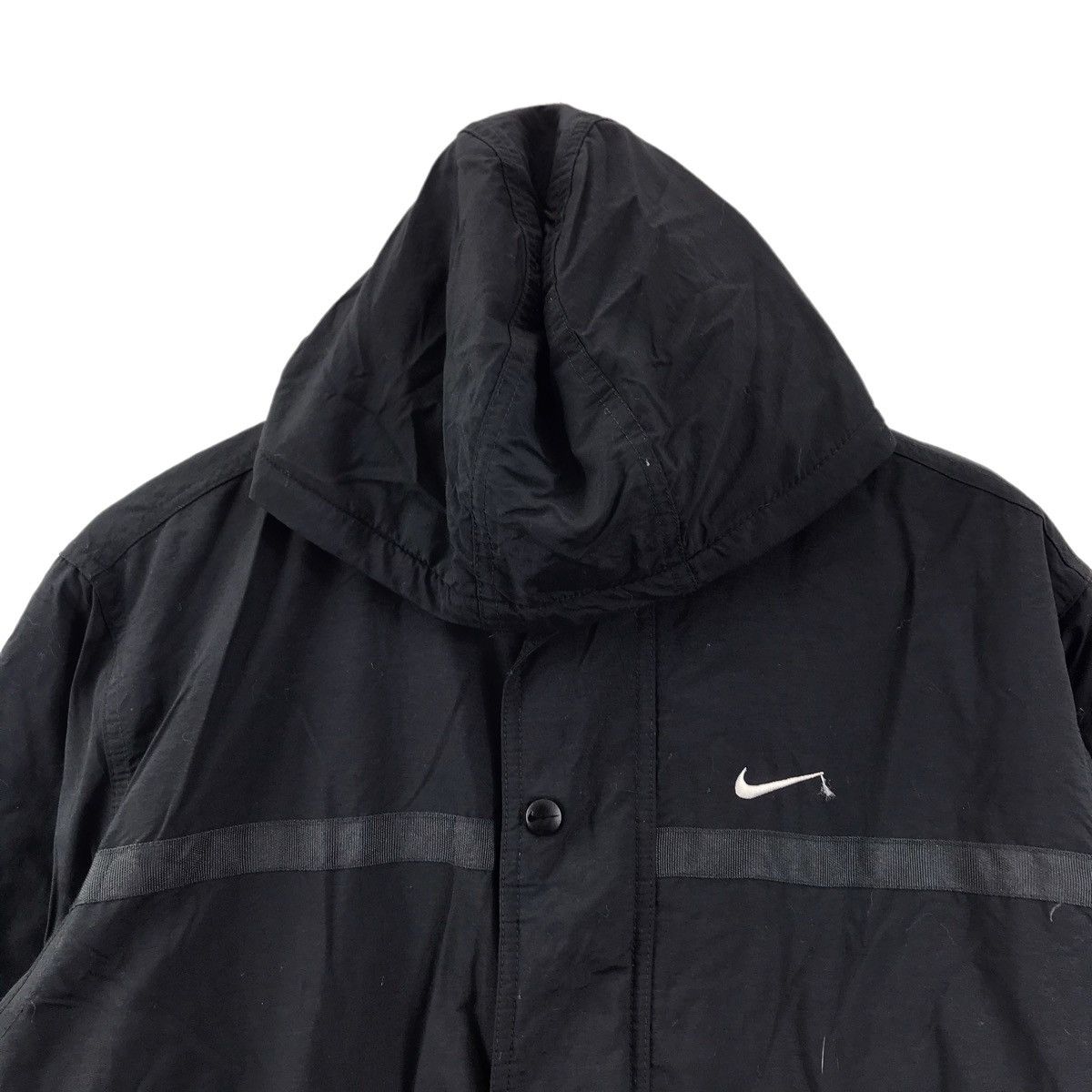 Nike Vintage NIKE SWOOSH Sportswear Long Parka Coat Jacket Size US S / EU 44-46 / 1 - 4 Thumbnail