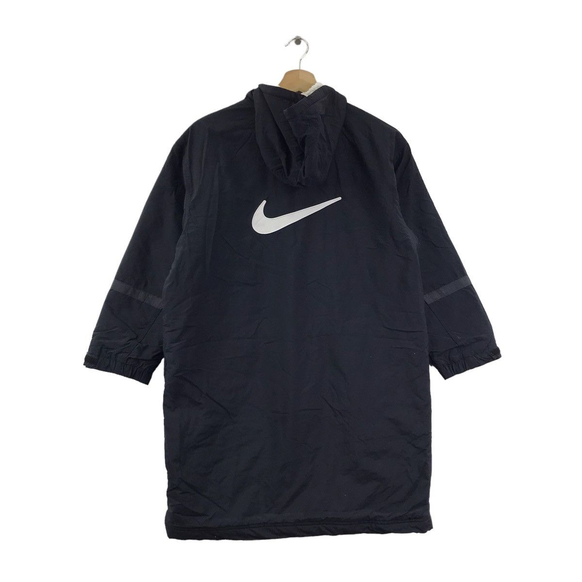 Nike Vintage NIKE SWOOSH Sportswear Long Parka Coat Jacket Size US S / EU 44-46 / 1 - 1 Thumbnail