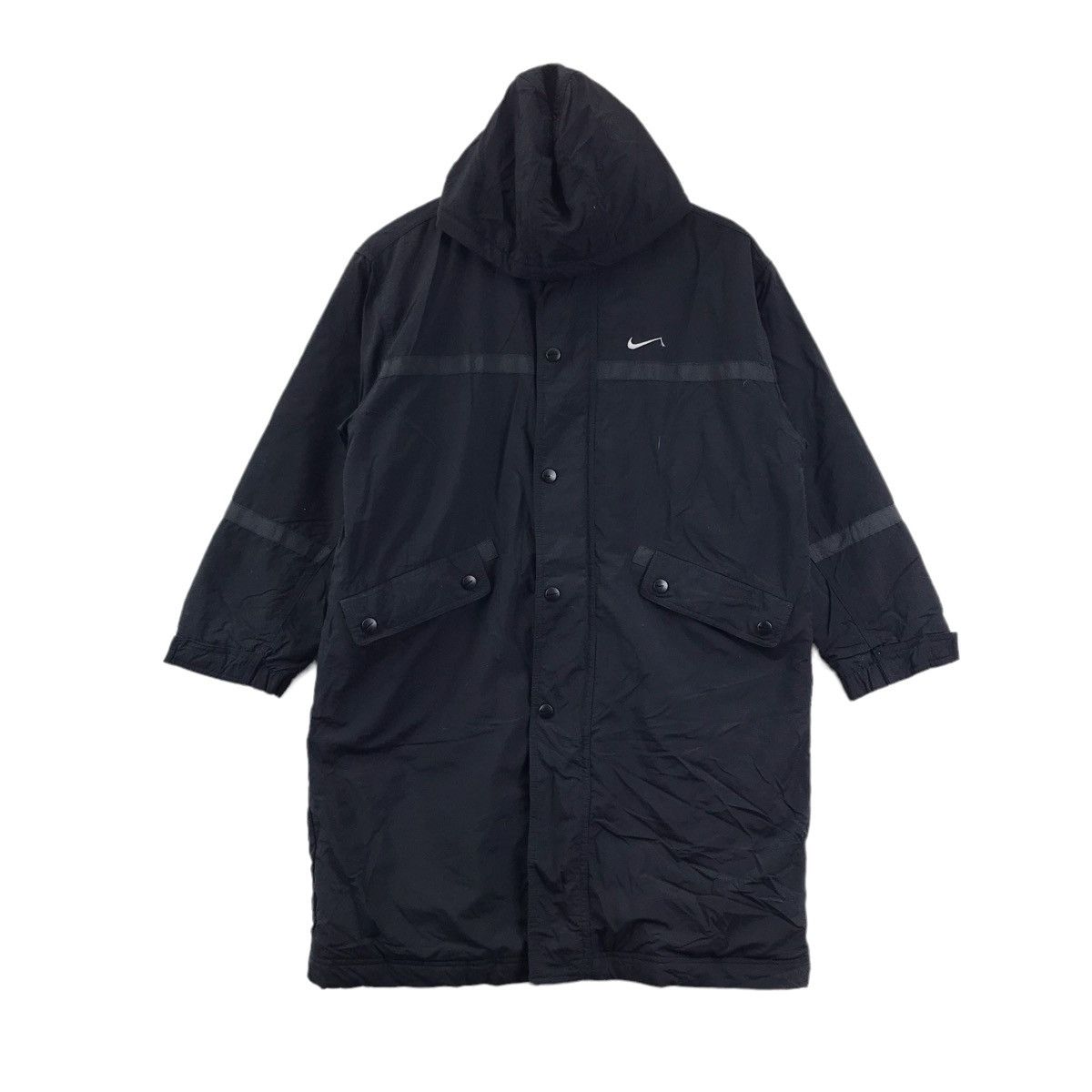 Nike Vintage NIKE SWOOSH Sportswear Long Parka Coat Jacket Size US S / EU 44-46 / 1 - 3 Thumbnail