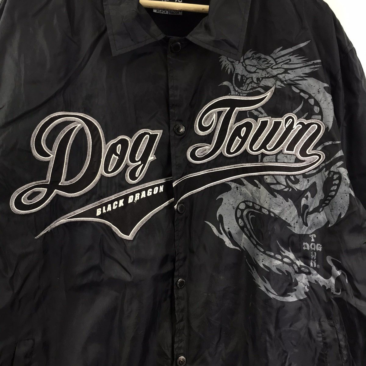 Dogtown DOG TOWN RAP Hip Hop Sukajan Coach Jacket Size US XL / EU 56 / 4 - 4 Thumbnail