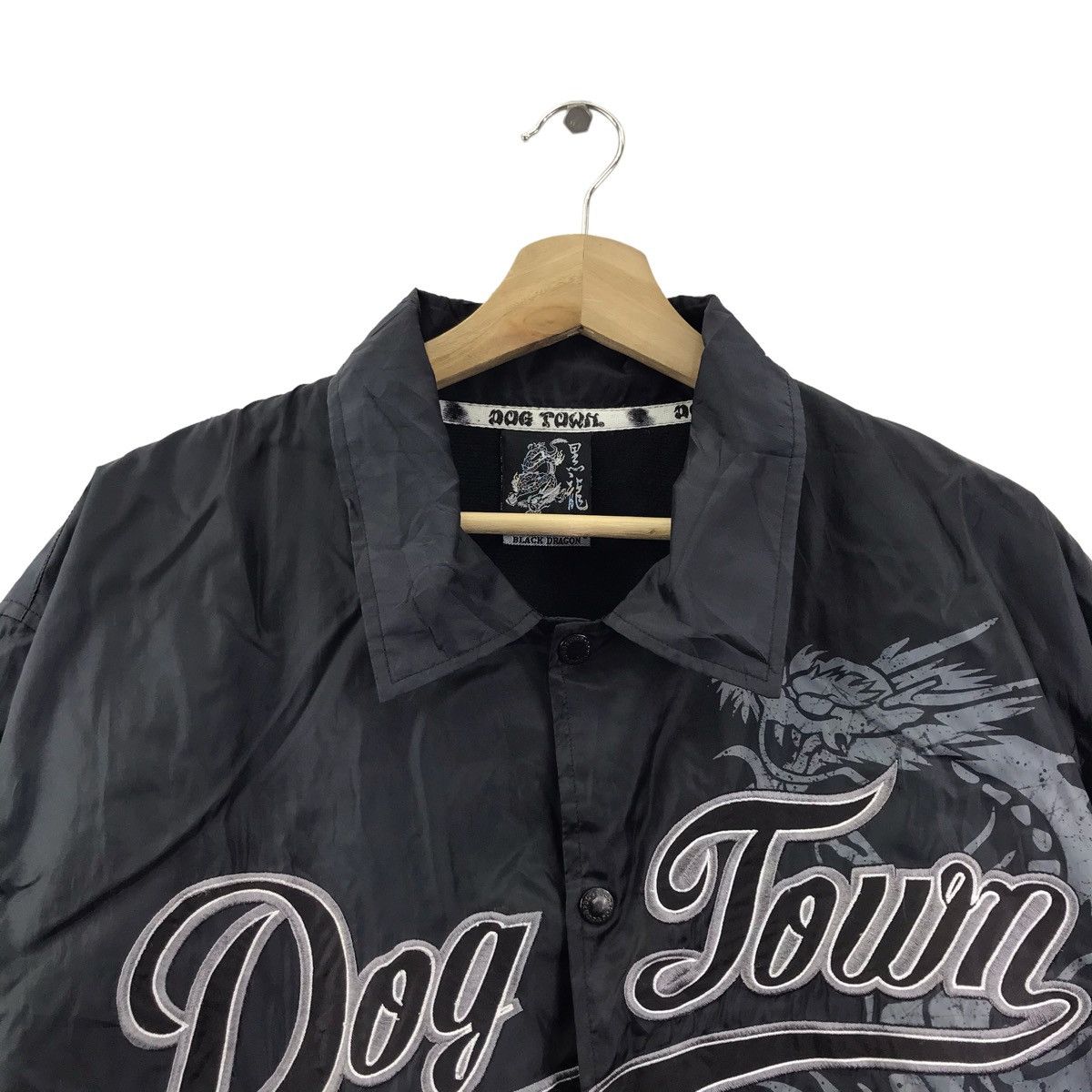 Dogtown DOG TOWN RAP Hip Hop Sukajan Coach Jacket Size US XL / EU 56 / 4 - 2 Thumbnail