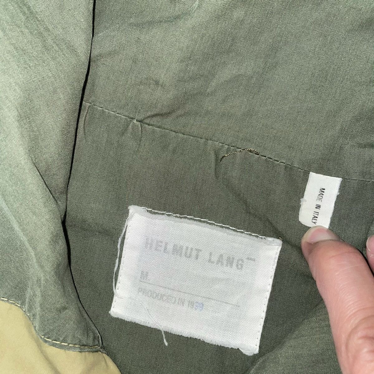 Helmut Lang Helmut Lang 1999 High Neck Light Button Jacket size 40 Size US M / EU 48-50 / 2 - 7 Thumbnail