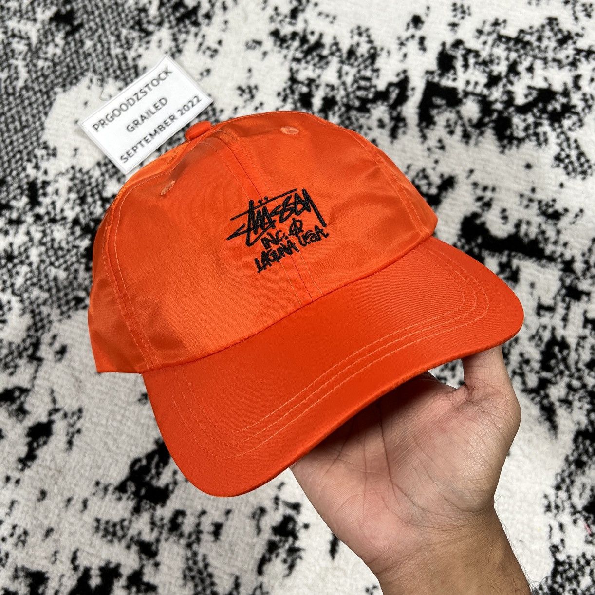 Stussy RARE STUSSY INC LAGUNA USA CAP HAT - OS - ORANGE Size ONE SIZE - 1 Thumbnail