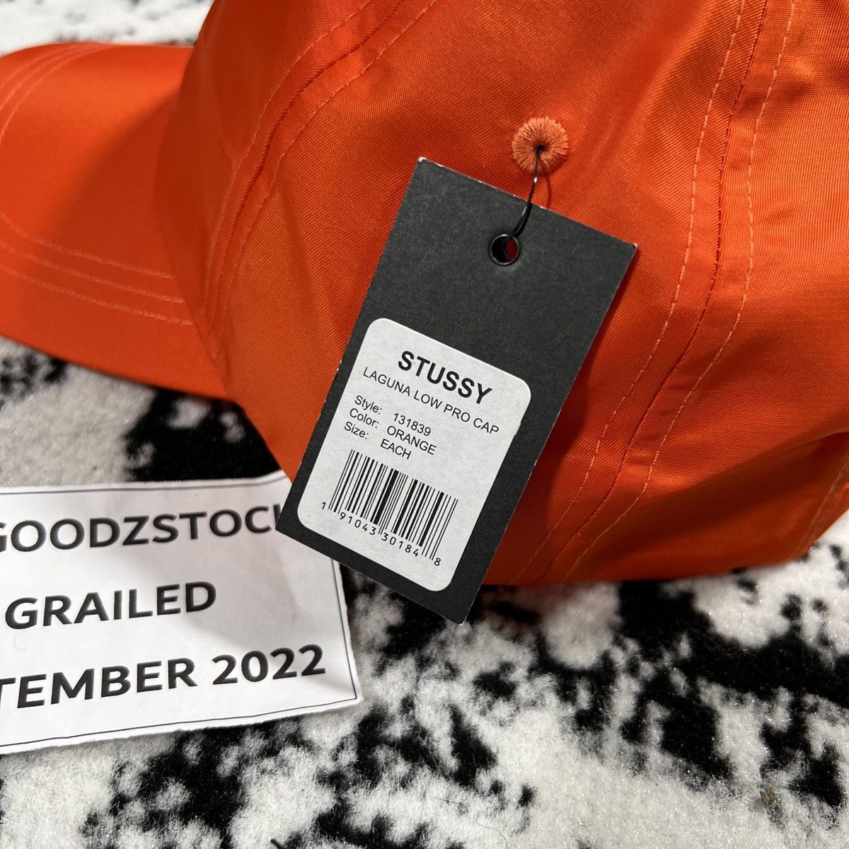 Stussy RARE STUSSY INC LAGUNA USA CAP HAT - OS - ORANGE Size ONE SIZE - 3 Thumbnail