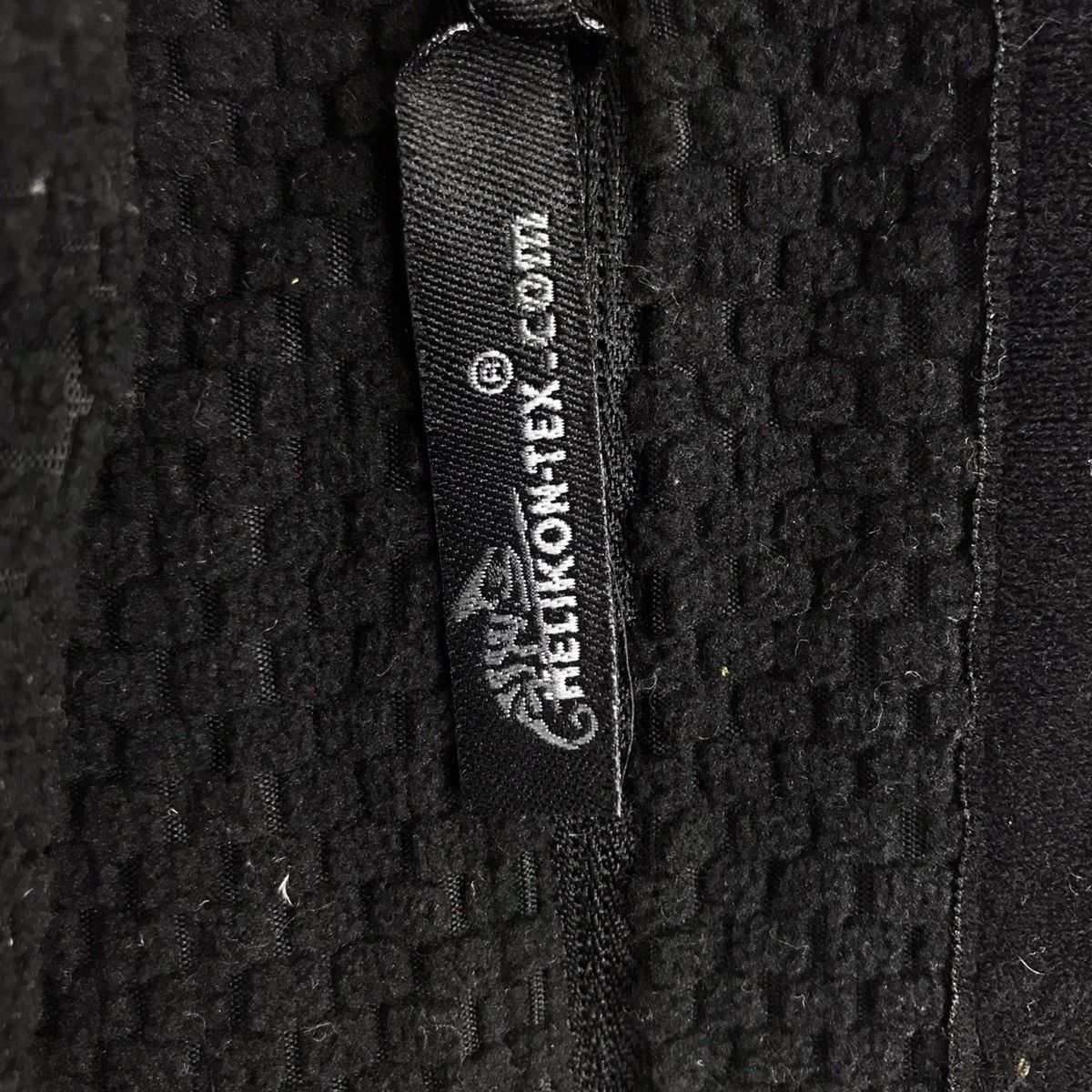 Vintage HELIKON-TEX Black Fleece Jacket Size US L / EU 52-54 / 3 - 4 Thumbnail