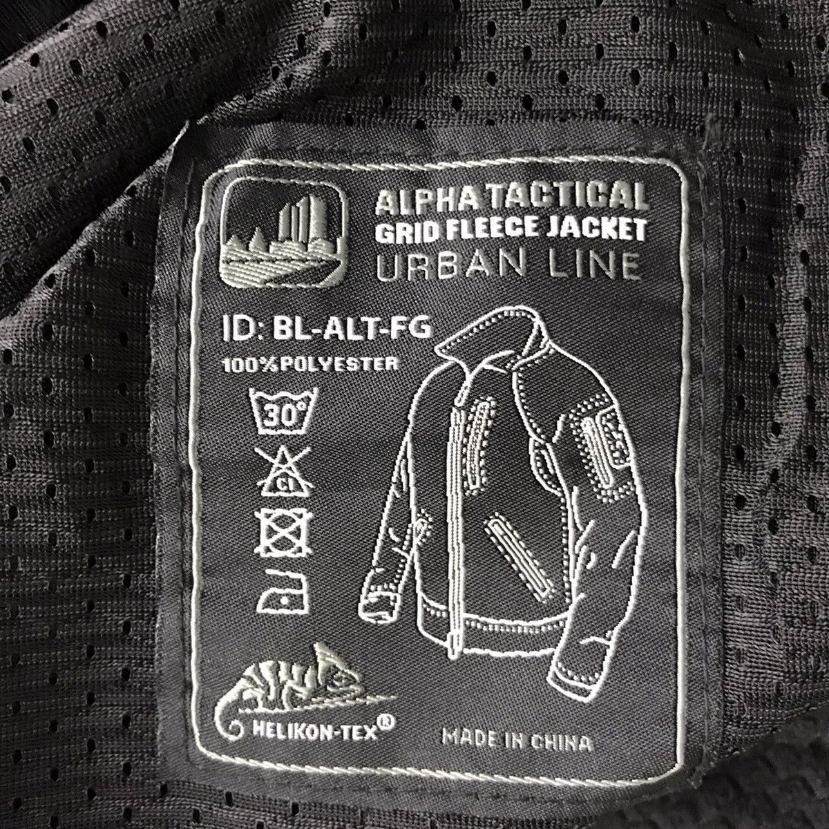 Vintage HELIKON-TEX Black Fleece Jacket Size US L / EU 52-54 / 3 - 8 Thumbnail