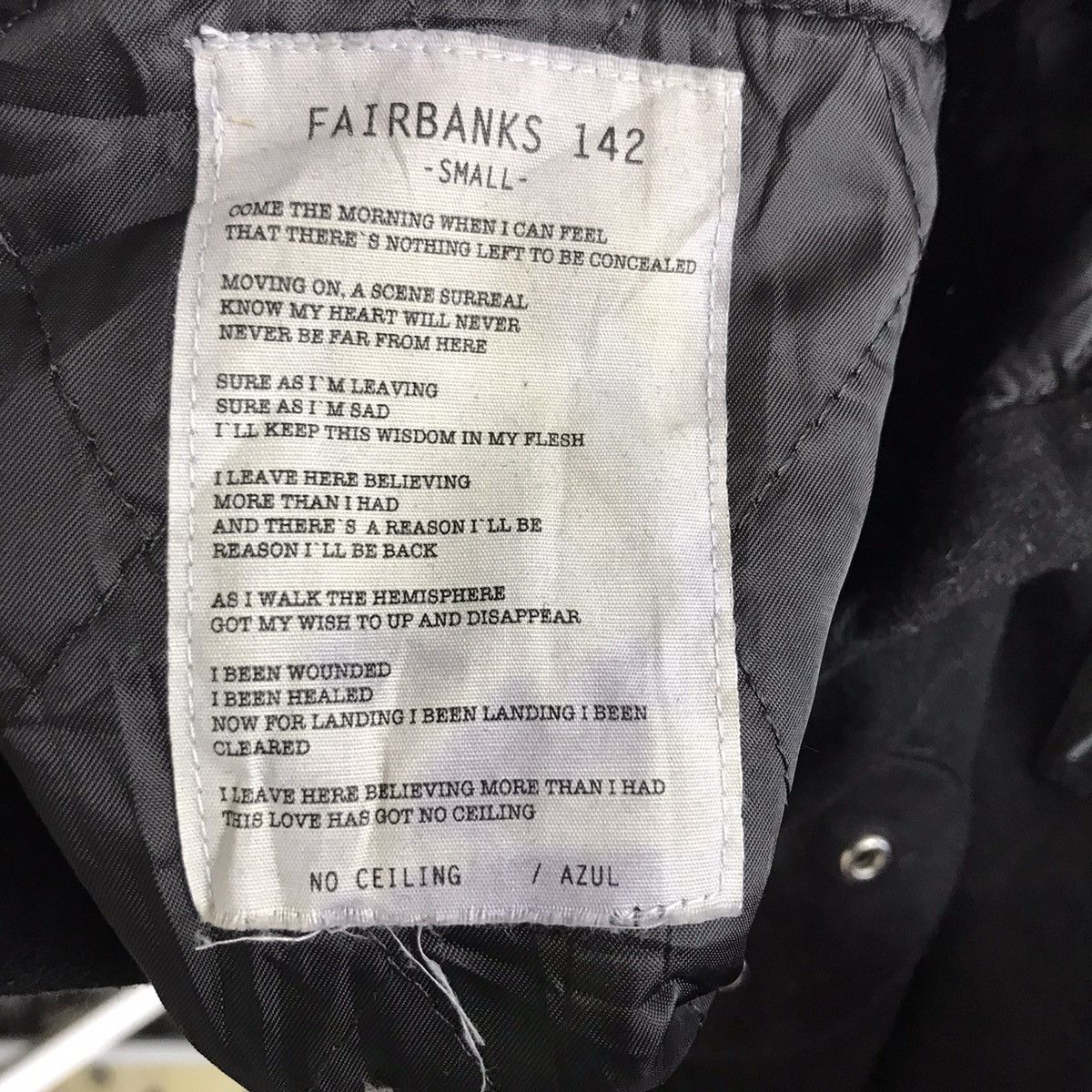 Vintage RUDE FAIRBANKS 142 Wool Hooded Bomber Jacket Size US S / EU 44-46 / 1 - 5 Thumbnail